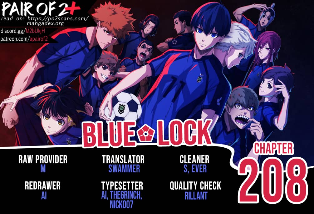 Blue Lock, Chapter 208 image 01